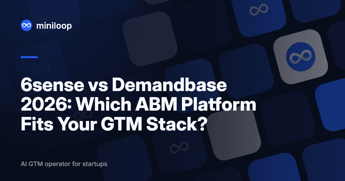 6sense vs Demandbase ABM platform comparison 2026