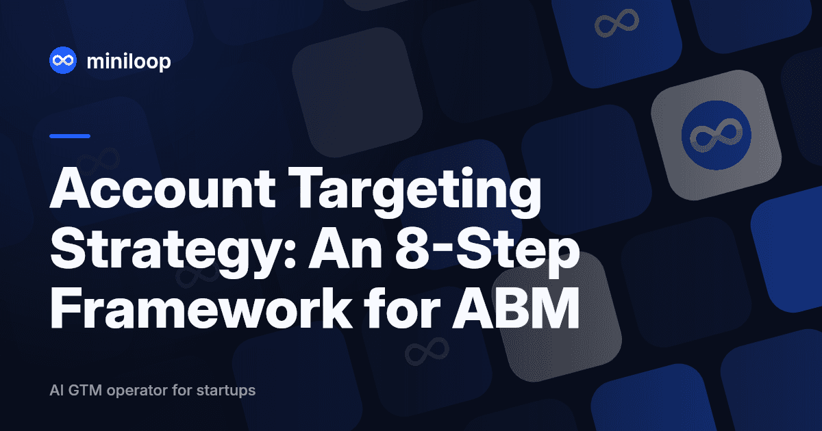 Abstract illustration representing a tiered account targeting strategy for B2B ABM