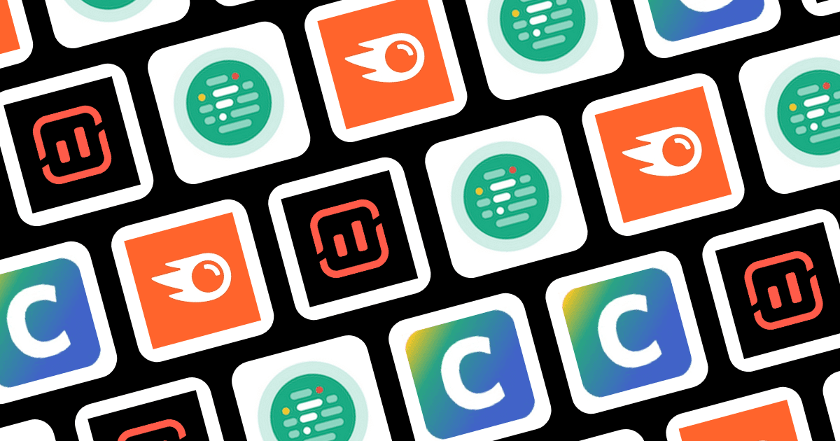 Logos of the best content optimization tools in 2026, including Clearscope, Surfer, MarketMuse, Frase, and Semrush