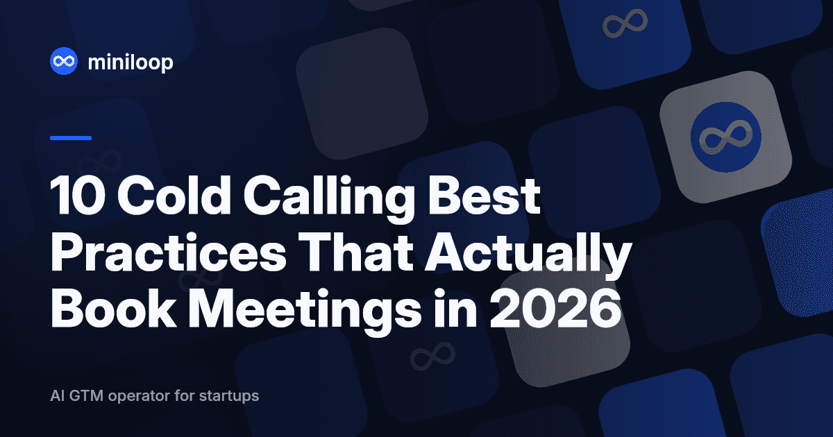 Illustration representing cold calling best practices for B2B sales teams in 2026