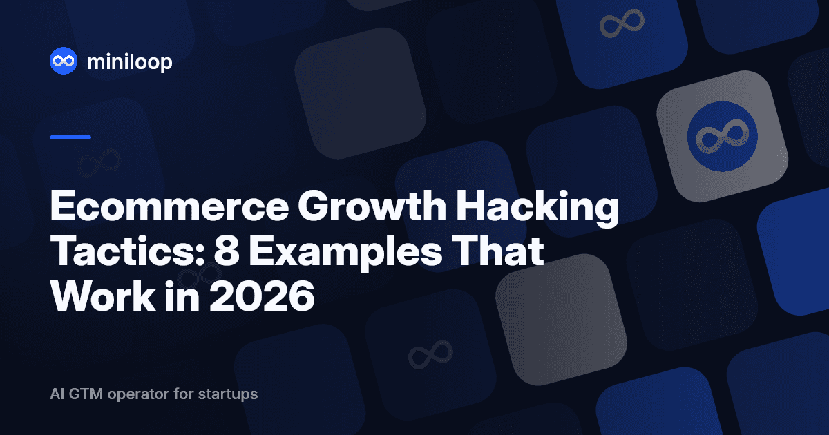Ecommerce growth hacking tactics guide for small teams