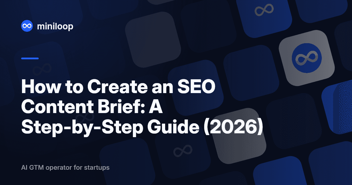 SEO content brief creation process showing keyword research, competitor analysis, and structured content outline