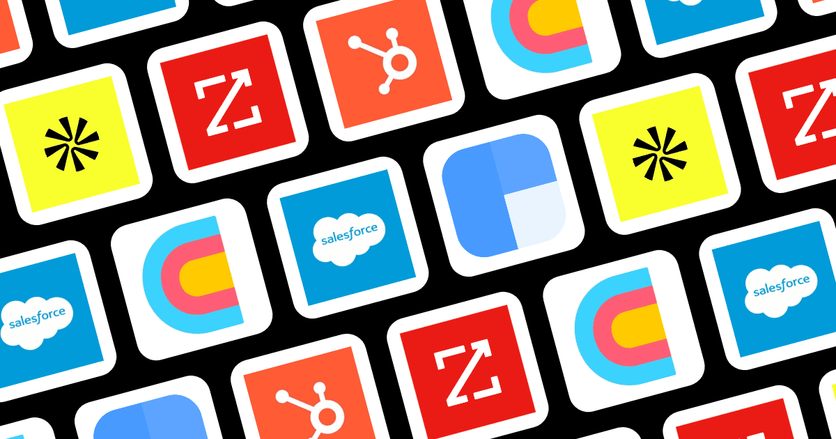 ICP scoring and data enrichment tools including HubSpot, Salesforce, Clay, Apollo, ZoomInfo, and Clearbit