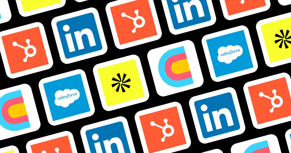 Lead qualification tools including HubSpot, Salesforce, Apollo, Clay, and LinkedIn