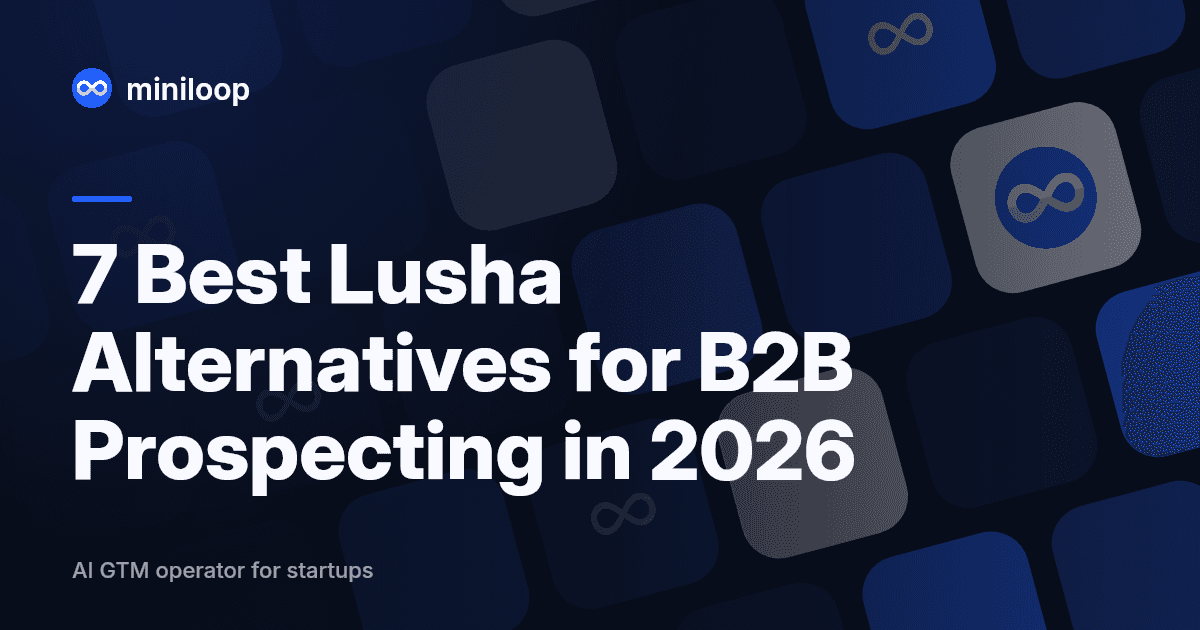 Lusha alternatives comparison: Apollo.io, ZoomInfo, Cognism, UpLead, and more B2B data tools