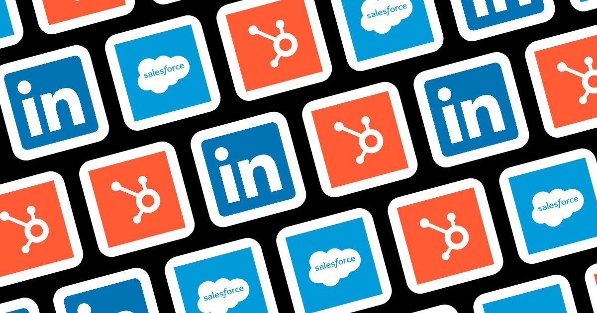 Outsourced SDR services tools: Salesforce, HubSpot, LinkedIn