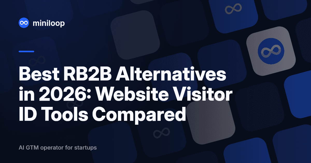 RB2B alternatives: website visitor identification tools compared for B2B outbound