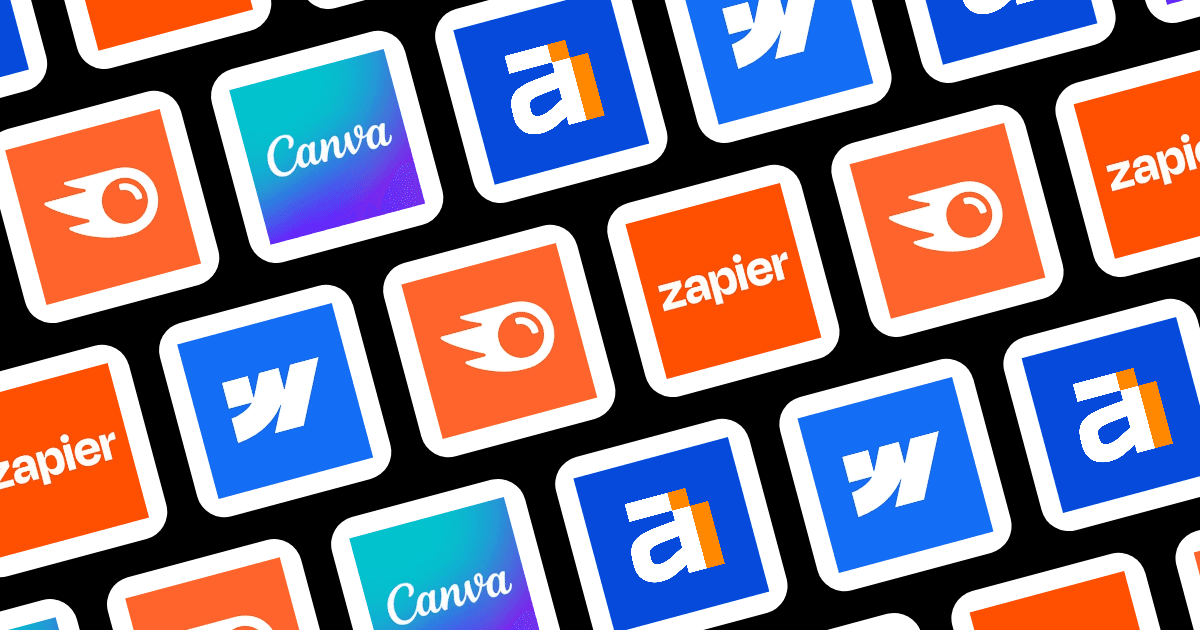 SaaS SEO case studies featuring Monday.com, Zapier, Canva, and SEO tools