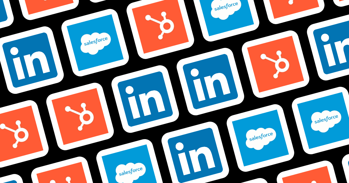 Sales and CRM tools commonly used with outsourced SDR companies including Salesforce, HubSpot, and LinkedIn
